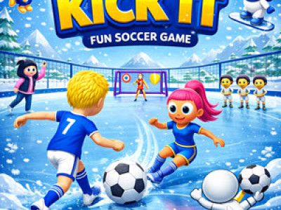 Kick It Fun Soccer Game background