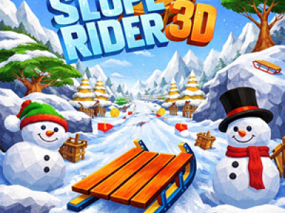 Slope Rider 3D background