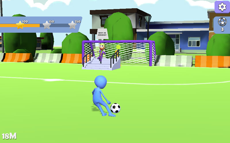 Kick It Fun Soccer Game screenshot
