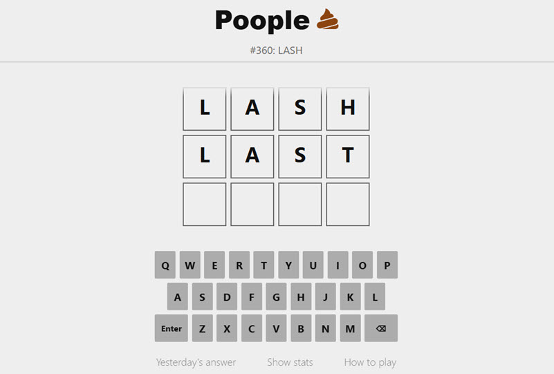Poople screenshot