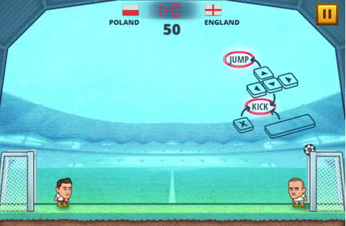 Super Soccer Noggins screenshot